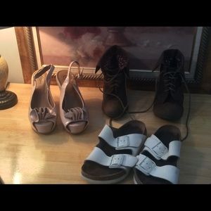 women’s size 9 bundle of shoes